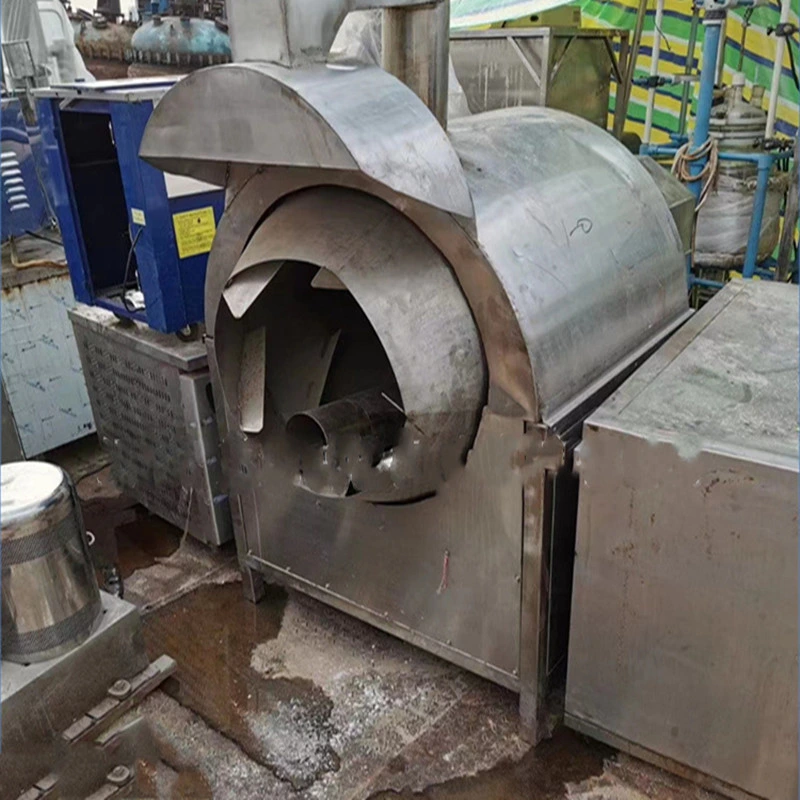 Used Electromagnetic Heating Constant Temperature Medicinal Herbs Food Drying and Stir-Frying Machine