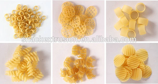 Automatic High Capacity Twin Screw Food Snack Puff Extruder