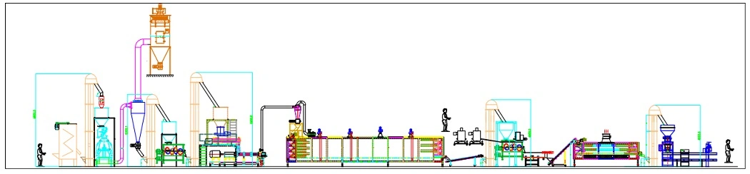 Dry Dog Food Making Extrusion Production Puffed Extruded Pet Pellet Extruder Processing Line