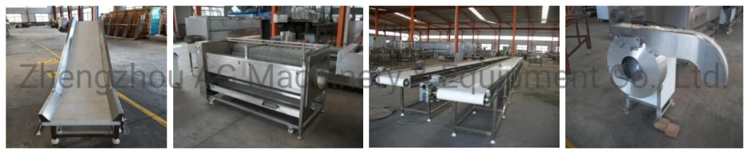 Efficient Food Fried Crispy Snack Puffing Cassava Chip Processing Line