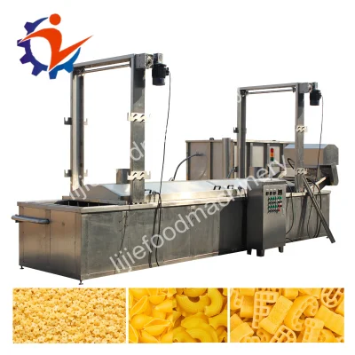 Automatic Continuous Snacks Food Frying Machine