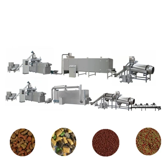 China Stainless Steel Pet Dog Food Extruder Manufacture Price Animal Feed Equipment Pet Food Production Line Small Scale Pet Food Extruder