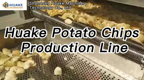 Automatic French Fries Production Line Potato Chips Fryer Making Frying Snack Food Machine