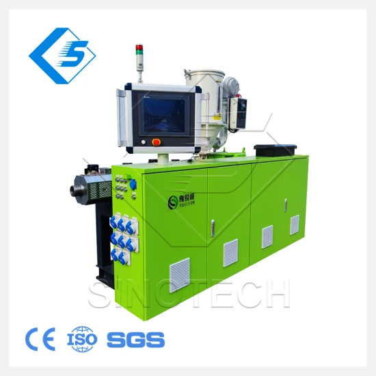 Single and Double Twin Screw Plastic Extruder for PVC/PP/HDPE/LDPE Pipes/Profiles/Granules/Pellets/Sheets Making