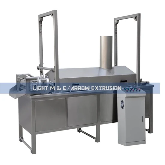 Continuous Automatic Fryer for Snacks