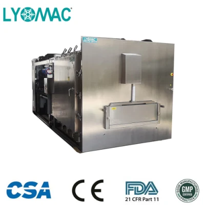 High Productivity 1000 Kg / Batch Vacuum Freeze Drying Lyophilizer Vegetable Freeze Dryer