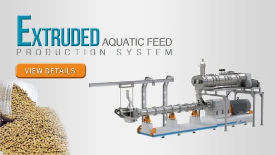 Fish Feed Machine Pellet Processing Machinery Floating Fish Food Extruder Production Line