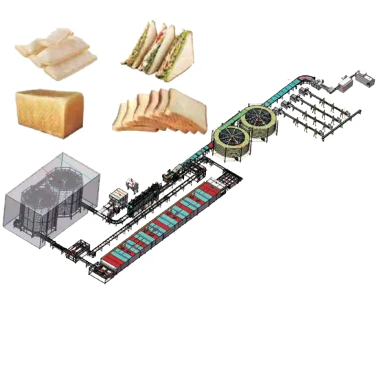 Bread Making Machine Bakery Commercial Snack Food Processing Production Line for Baguette