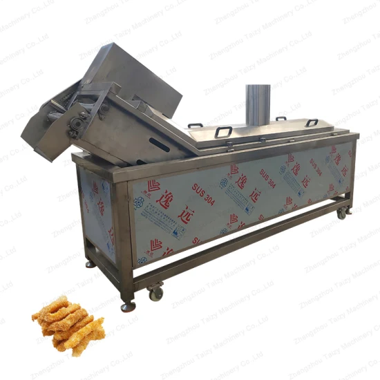 Continous Belt Fryer Chicken Fried Machine Frying Food Machine